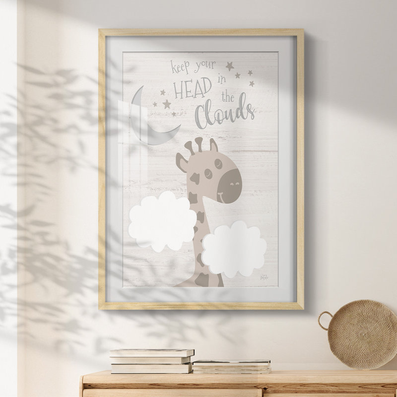 Coast Away I - Toile tendue avec châssis, Naturel
