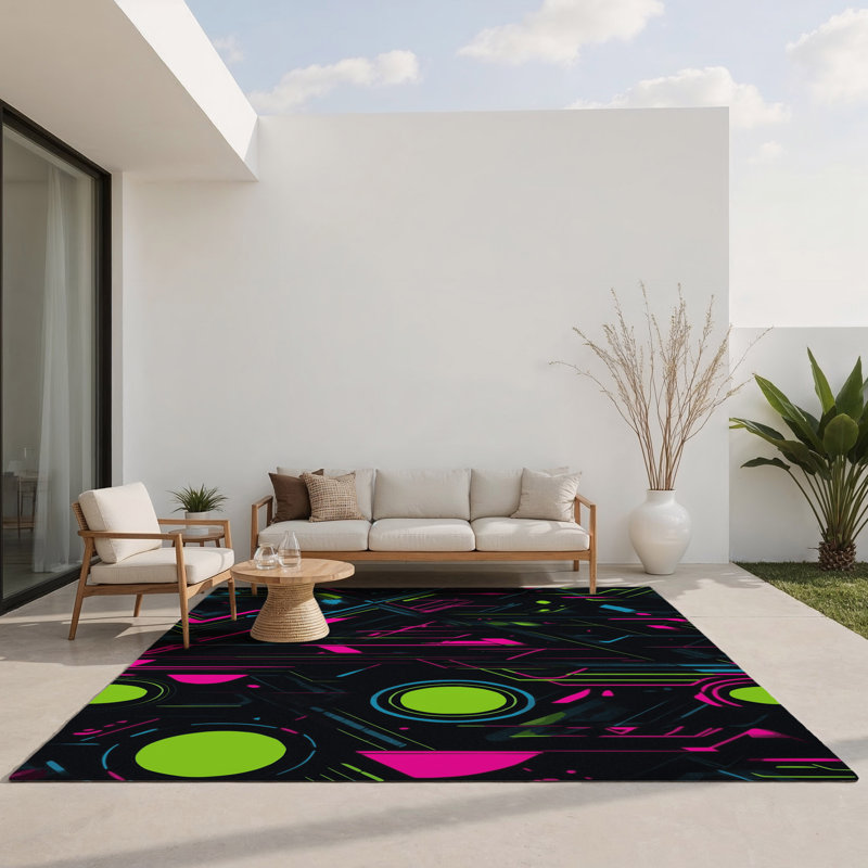 Tapis intérieur et extérieur Plasma Focus, Rectangle 1 pi 6 po x 2 pi 6 po