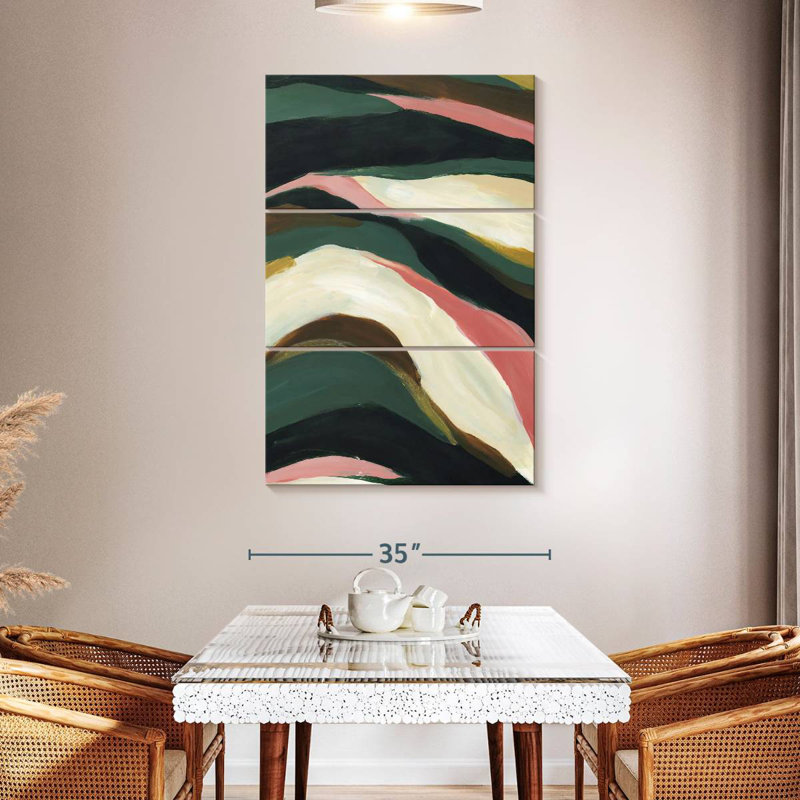 Avery Tropical Flow Abstracts Pattern I, 38" H x 24" W