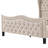Elegance Tufted Wingback Bedframe-761750723