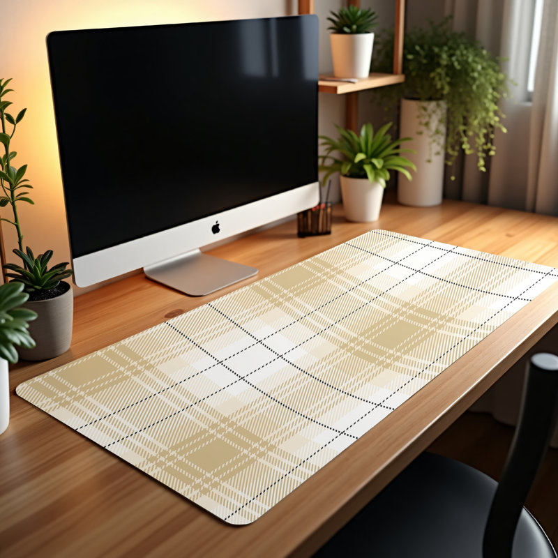 Polyester Desk Pad, 31.5x15.5