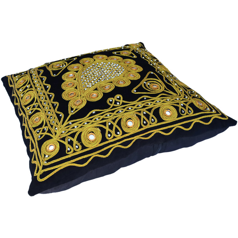 Square Pillow Cover & Insert, Damask 1
