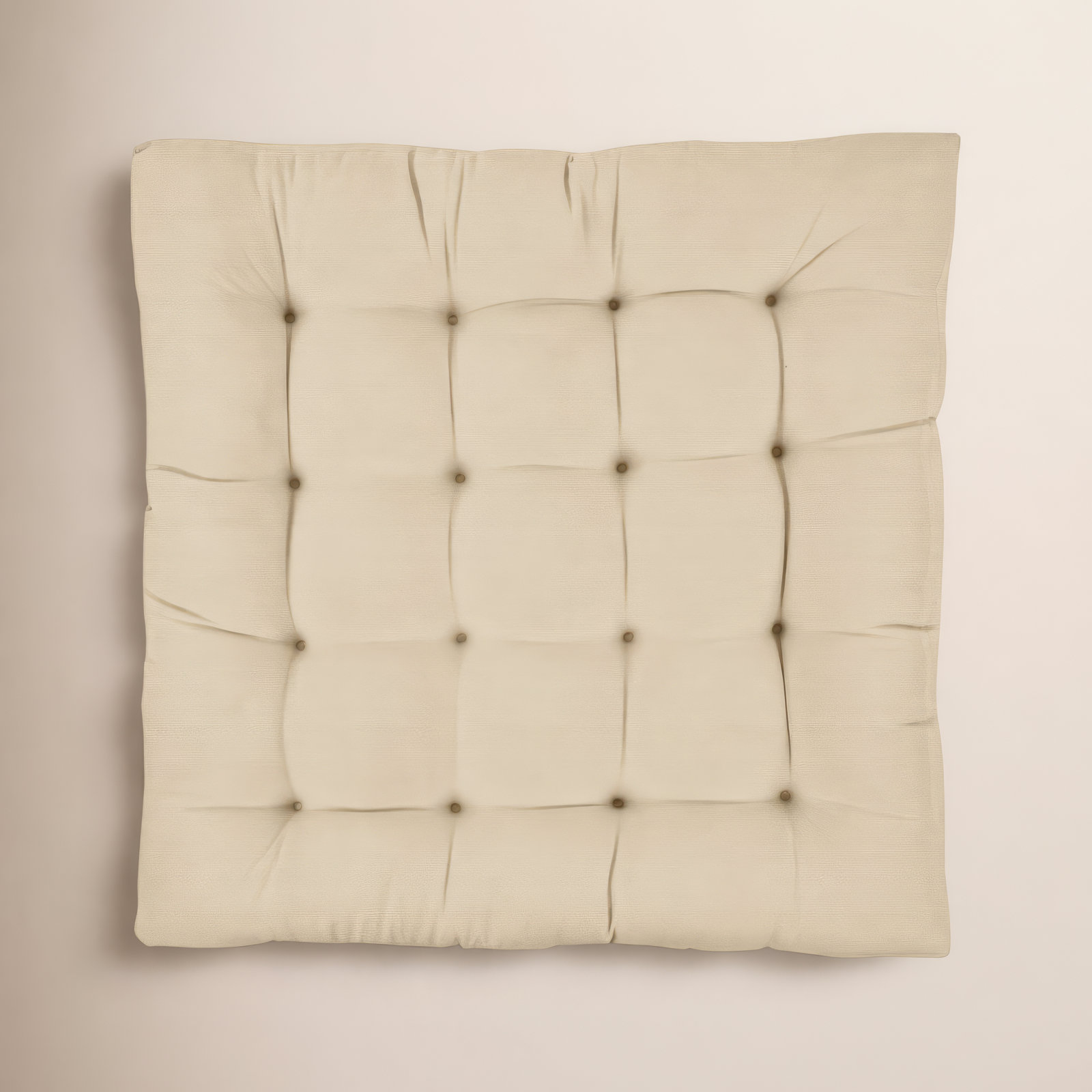 Antoni 40" x 40" Sunbrella® Throw Pillow, Antique Beige