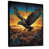 Black Floater Framed
