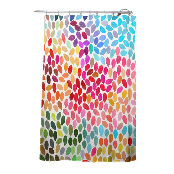 Geometric Shower Curtain