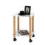 2 tables d'appoint blanches, une table de chevet moderne avec beaucoup de rangement et une surface facile à nettoyer, facile à assembler pour ranger vos articles essentiels, 2 tables de bout