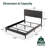 Upholstered Metal Standard Bed-69585330