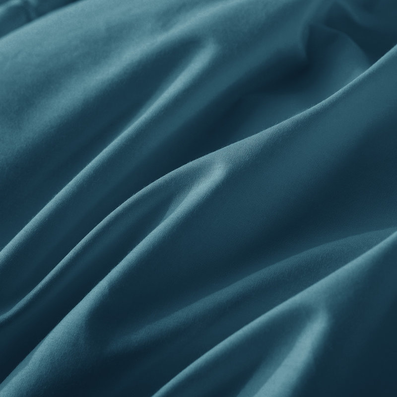 Édredon en duvet synthétique polyester toutes saisons, Très grand, Bleu sarcelle