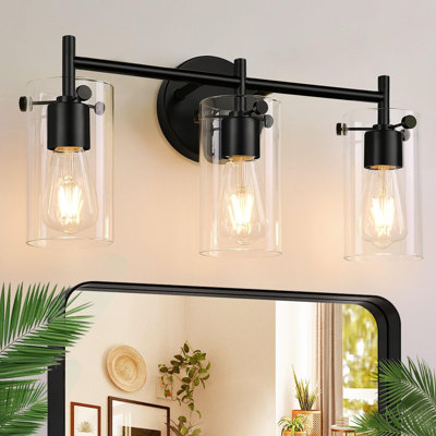 Éclairage pour salle de bain 3 lumières DEL Lagarius