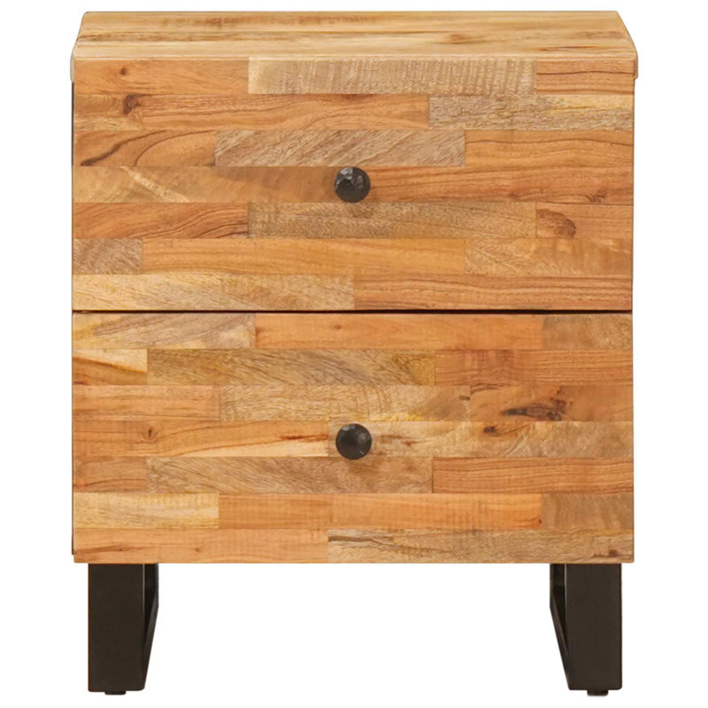 40cm W Solid Wood Bedside Table