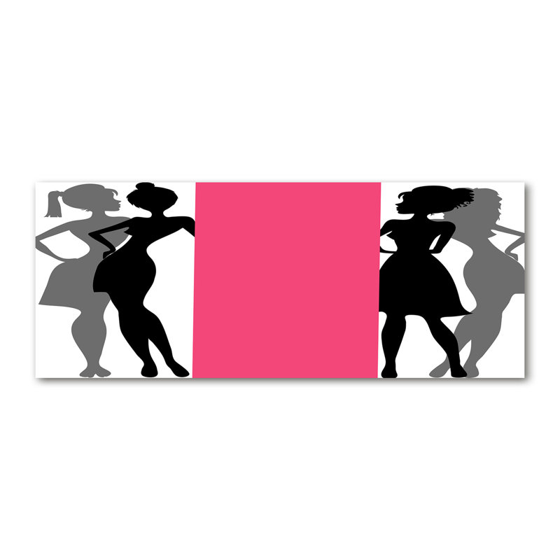 Women's Silhouettes - No Frame Print on Canvas