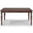 Caydn Pine Rectangular Solid Wood Top with Solid Wood Base Dining Table-257883441