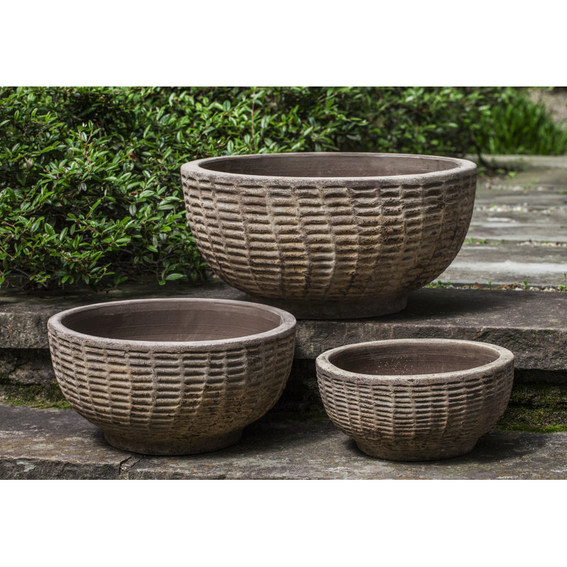 Caren Handmade Pot Planter, Antico Terra Cotta