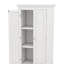 Grande armoire de rangement avec trois tiroirs, organisateur peu encombrant pour la salle de bain et le bureau