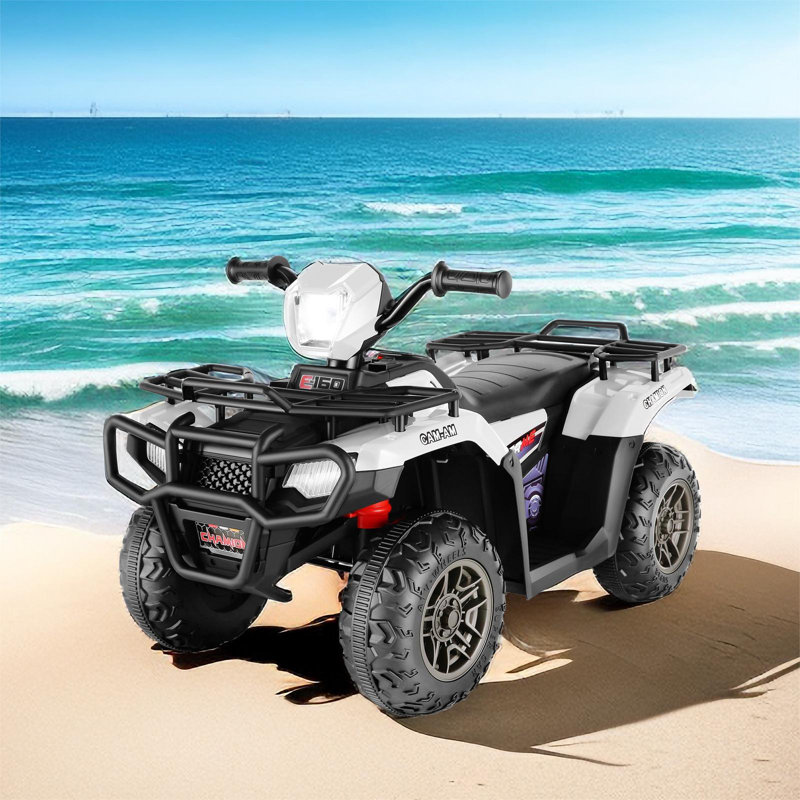 Voiture tout-terrain à piles 1 volt 12 volts Homdox, Blanc