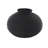 Lulubelle Metal Handmade Wrapped Pot Decorative Black Vase