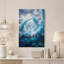 «Blue Ice Arch Canoe Underwater View», art mural-782857464