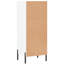 Maali 90cm H x 34.5cm W Standard Bookcase-648753481