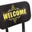 Keiu Counter Stool with Metal Frame