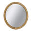 Miroir rond en rotin 31,9 po
