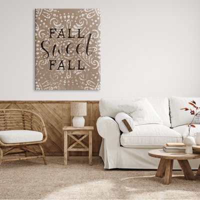 Motif de fractale «Fall Sweet Fall» par Daphne Polselli - impression