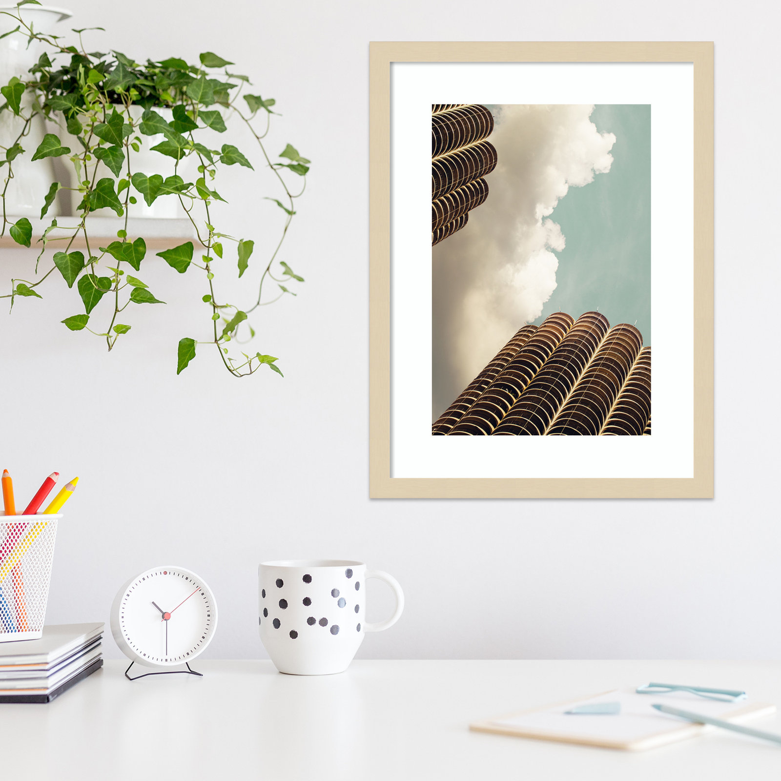 Hive Mind by F2images, Brown, 20.25" H x 15.25" W x 0.88" D