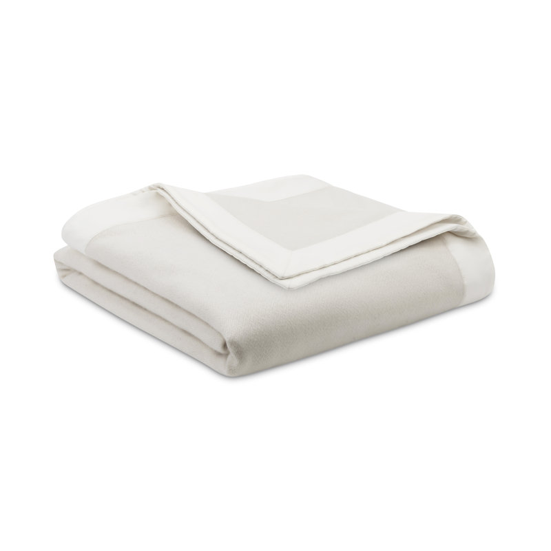 Serena Cashmere Blanket, California King, Ivory