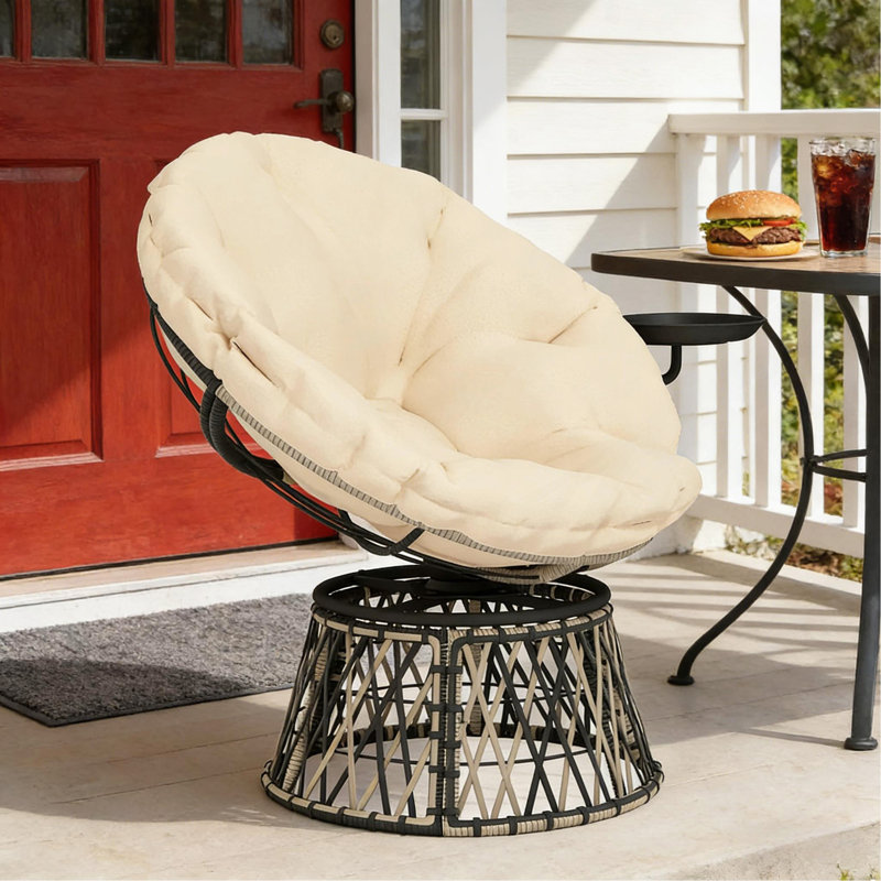 Fauteuil circulaire, fauteuil pivotant Papasan