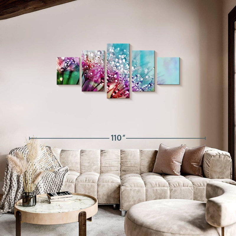 Dew, 34" H x 74" W