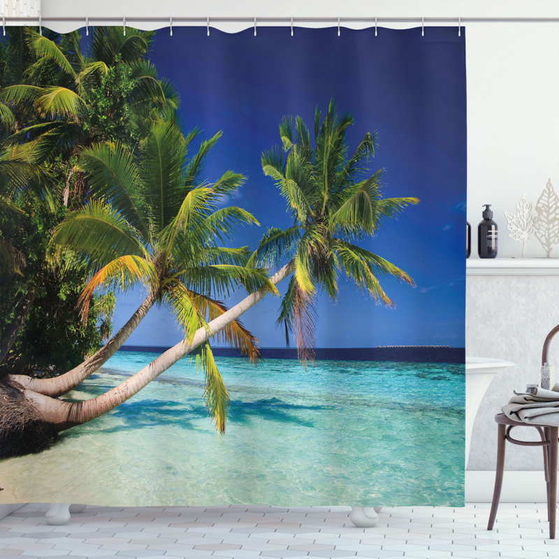  Rideau de douche Landscape, H 69 po x l 105 po