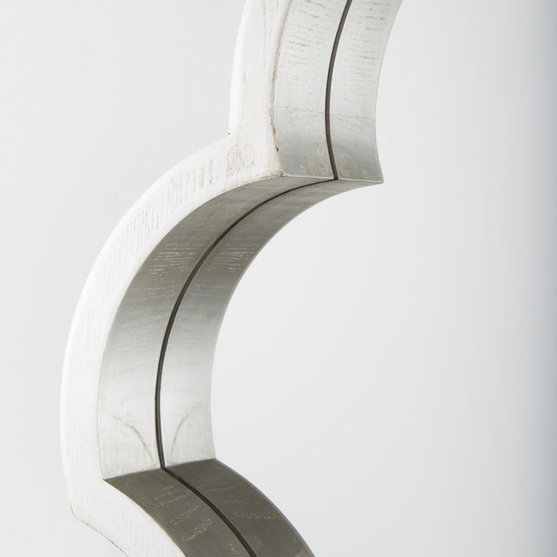 Miroir d'appoint moderne et éclectique, Argent