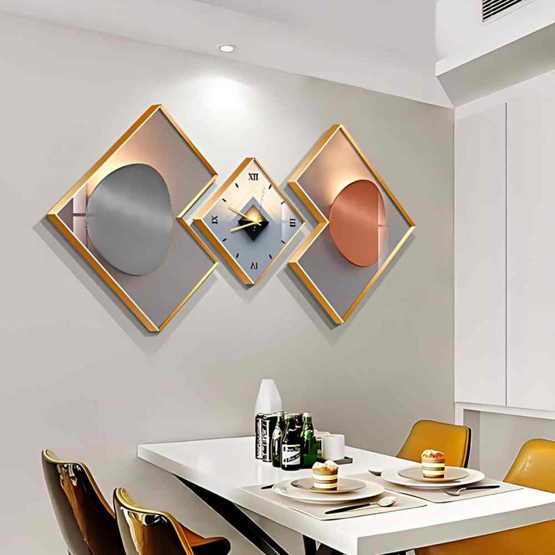 Ensemble d'horloges murales 3 pièces