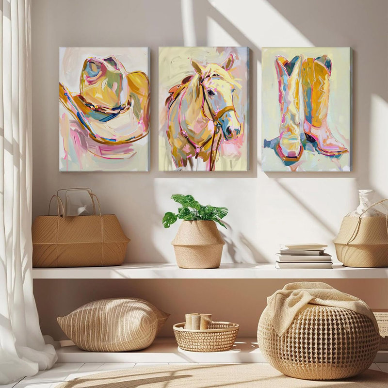 3 Piece Wrapped Canvas Print