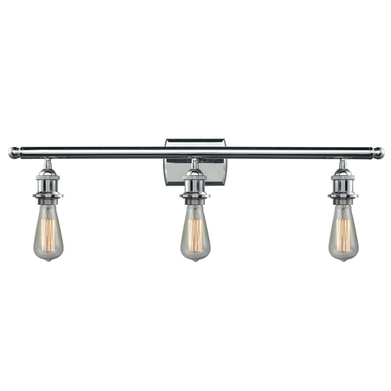 Éclairage de salle de bain à intensité variable 3 lumières Torrington, DEL, Chrome poli, Oui