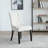 Tufted Upholstered Beige Dining  Chair -749856962