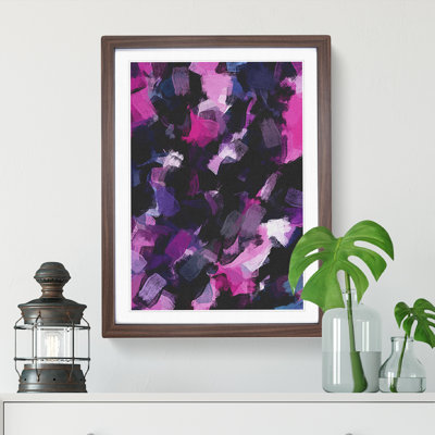 Headlong Abstract 1 Piece Single Picture Frame Painting