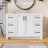 Bathroom Vanity Base Solid Wood 48'' Single Bathroom Vanity Base Only-92727192