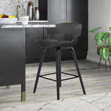 ArAgon Solid Wood Counter Stool