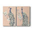 Peacock in Gold III-Premium Gallery Wrapped Canvas -Ready to Hang-1393762027