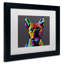 Bouledogue français gris, impression encadrée-40328378-69336182-17771901
