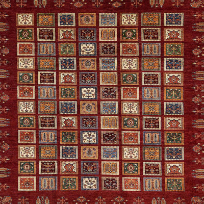 Wool Abstract Indoor Rug