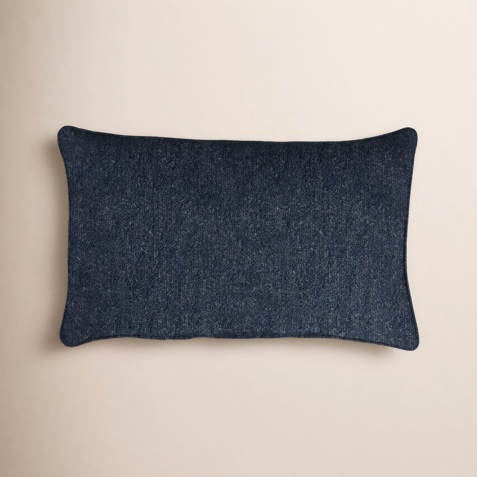 Ardell Sunbrella® Throw Pillow, Improve Indigo, 18" x 12"