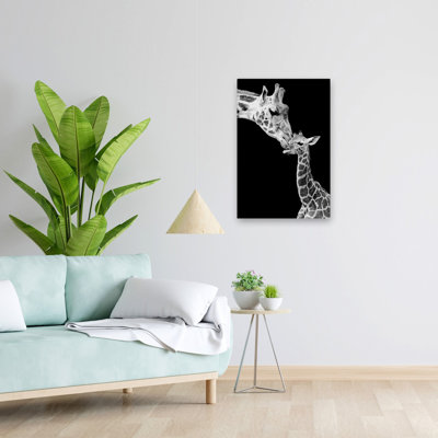 First Love - Giraffe - Photography Animals Giraffes Nature, Wildlife Art