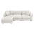 96*56" Modern Cloud Sectional Sofa