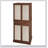 4 Door Cabinet with 1 Drawer, with 4 Adjustable Inner Shelves, Storage Cabinet