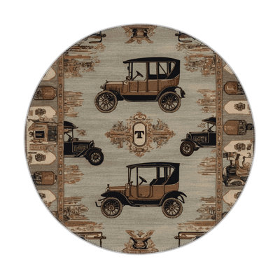 Tapis intérieur et extérieur gris Transport