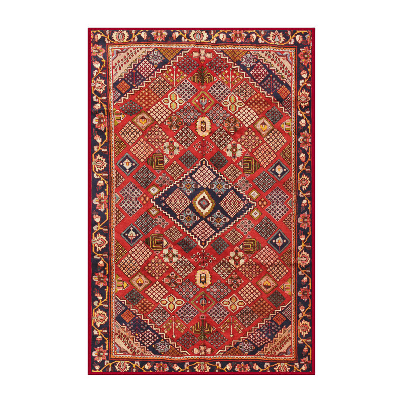 Geometric Indoor Rug, Rectangle 7' x 10'