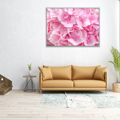 Hydrangea Flower Bouquet - Canvas Print Wall Art