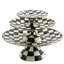 Courtly Check Pedestal Platter