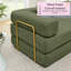 Canapé-lit modulaire et convertible 108 po Corduroy-756626062